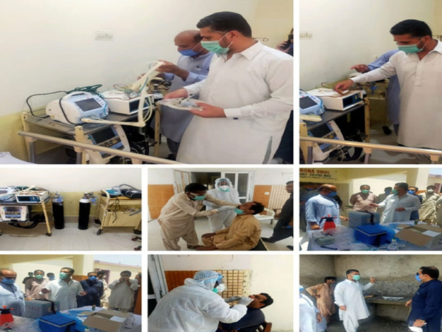 District Kech: BRACE TA DC/ADC Facilitation to DHO/PEO for Spot Mapping of COVID Cases of district Kech.