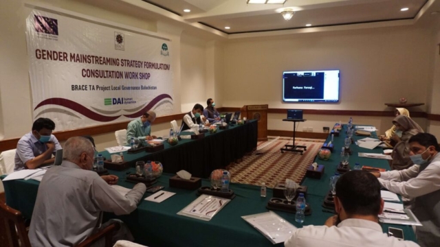 (17/09/2020) Gender Mainstreaming Formulation/Consultation Workshop with the LGRDD and  P&DD